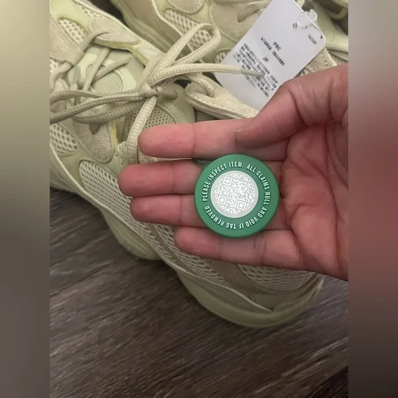 adidas gazelle silver green womens Yeezy 500 Desert Rat Super Moon Yellow main image 1